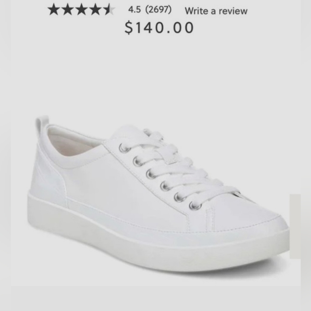 Vionic Winny Women's White Lace-Up Sneakers